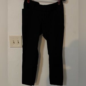 Women cropped Dress pants Black Pants